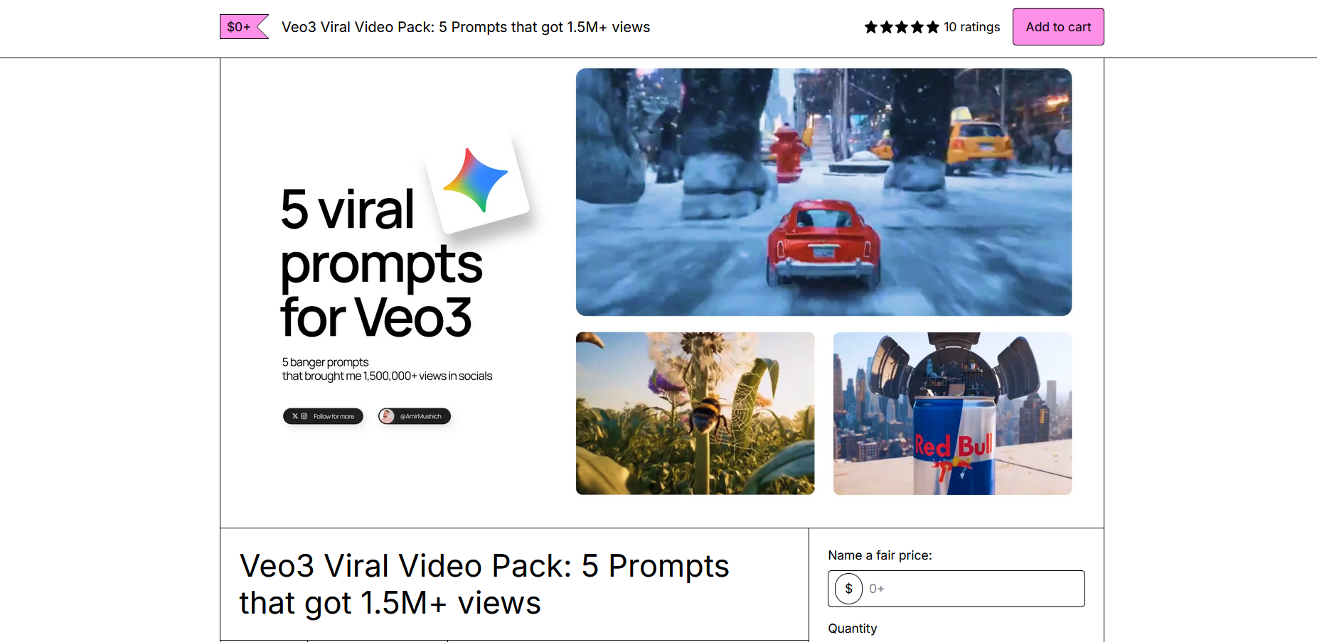 Product Page by Gumroad